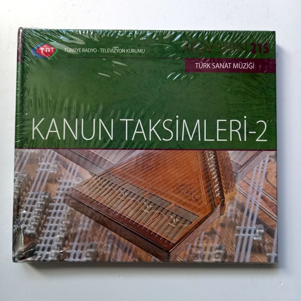 KANUN TAKSİMLERİ-2 / TÜRK SANAT MÜZİĞİ / TRT ARŞİV SERİSİ 215 - CD SIFIR