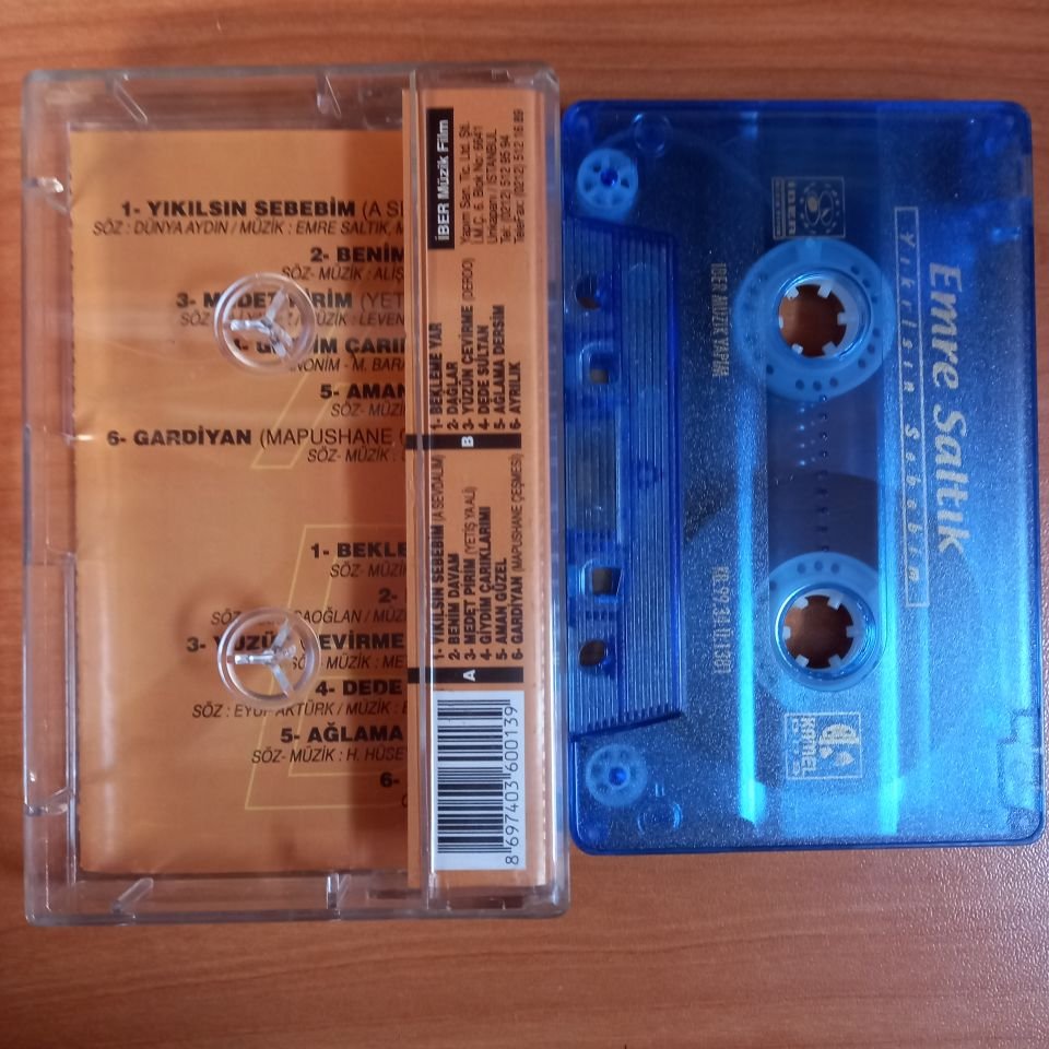 EMRE SALTIK - YIKILSIN SEBEBİM (1999) - KASET 2.EL