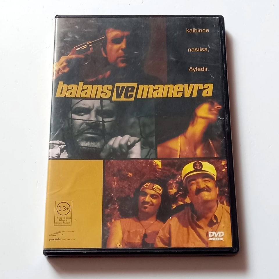 BALANS VE MANEVRA - BERNA ÖZTÜRK, BURAK SERGEN, TEOMAN, YÖN.: TEOMAN - DVD 2.EL