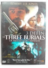 3 DEFİN ÜÇ DEFİN - THE THREE BURIALS OF MELQUIADES ESTRADA - TOMMY LEE JONES - DVD 2.EL