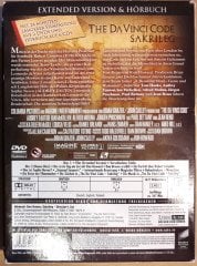 THE DA VINCI CODE SAKRILEG - TOM HANKS - AUDREY TAUTOU - IAN McKELLEN - RON HOWARD - 2DVD+ 6AUDIO CD 2.EL