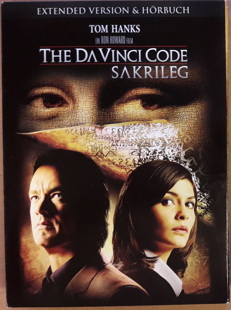 THE DA VINCI CODE SAKRILEG - TOM HANKS - AUDREY TAUTOU - IAN McKELLEN - RON HOWARD - 2DVD+ 6AUDIO CD 2.EL