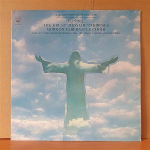 HANDEL: THE GREAT ''MESSIAH'' CHORUSES / MORMON TABERNACLE CHOIR (1974) - LP 2.EL PLAK