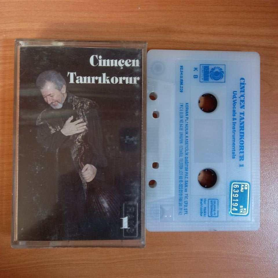 CİNUÇEN TANRIKORUR - 1 / UD, VOCALS & INSTRUMENTALS (1992) - KASET 2.EL