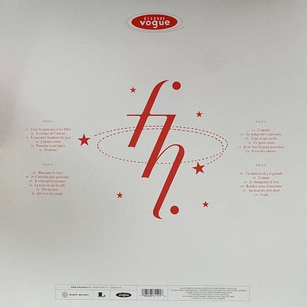 FRANÇOISE HARDY - EN VOGUE BEST OF 1962-1967 (2024) - 2LP SIFIR PLAK