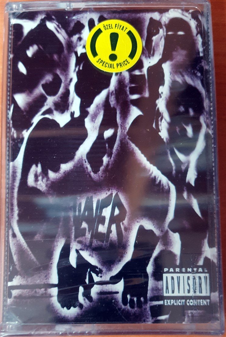 SLAYER - UNDISPUTED ATTITUDE CASSETTE MADE IN TURKEY ''NEW''