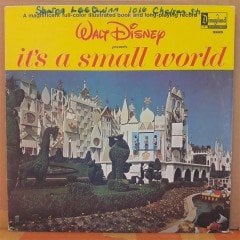 WALT DISNEY PRESENTS IT'S A SMALL WORLD - LP PLAK 2.EL