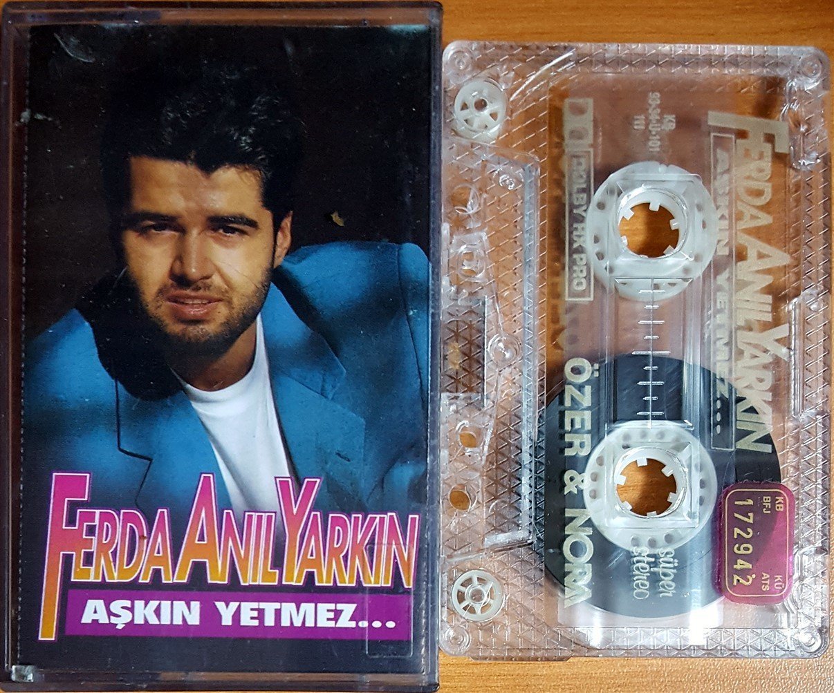 FERDA ANIL YARKIN - AŞKIN YETMEZ (1993) ÖZER & NORA KASET 2.EL