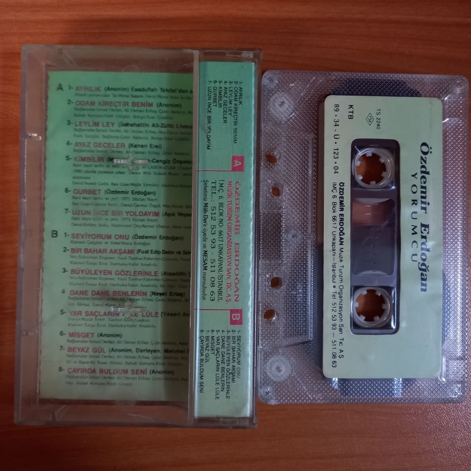 ÖZDEMİR ERDOĞAN - YORUMCU (1989) - KASET 2.EL