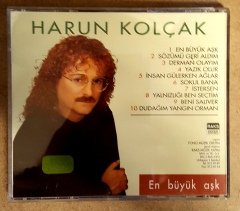 HARUN KOLÇAK - EN BÜYÜK AŞK (1993) - CD FONO MÜZİK 2.EL