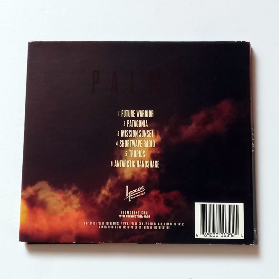 PALMS – PALMS (2013) - IPECAC CD DIGIPAK 2.EL