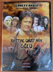 BATTAL GAZİ'NİN OĞLU - CÜNEYT ARKIN - ZERRİN ARBAŞ - NATUK BAYTAN - DVD SIFIR