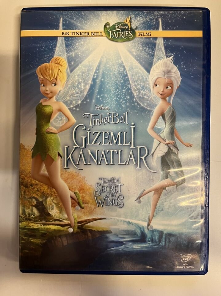 TINKER BELL GİZEMLİ KANATLAR - TINKER BELL AND THE SECRET OF THE WINGS - WALT DISNEY ANİMASYONU - DVD 2.EL