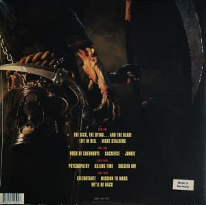 MEGADETH - THE SICK THE DYING AND THE DEAD (2022) - 2LP COLOURED EDITION GATEFOLD SIFIR PLAK