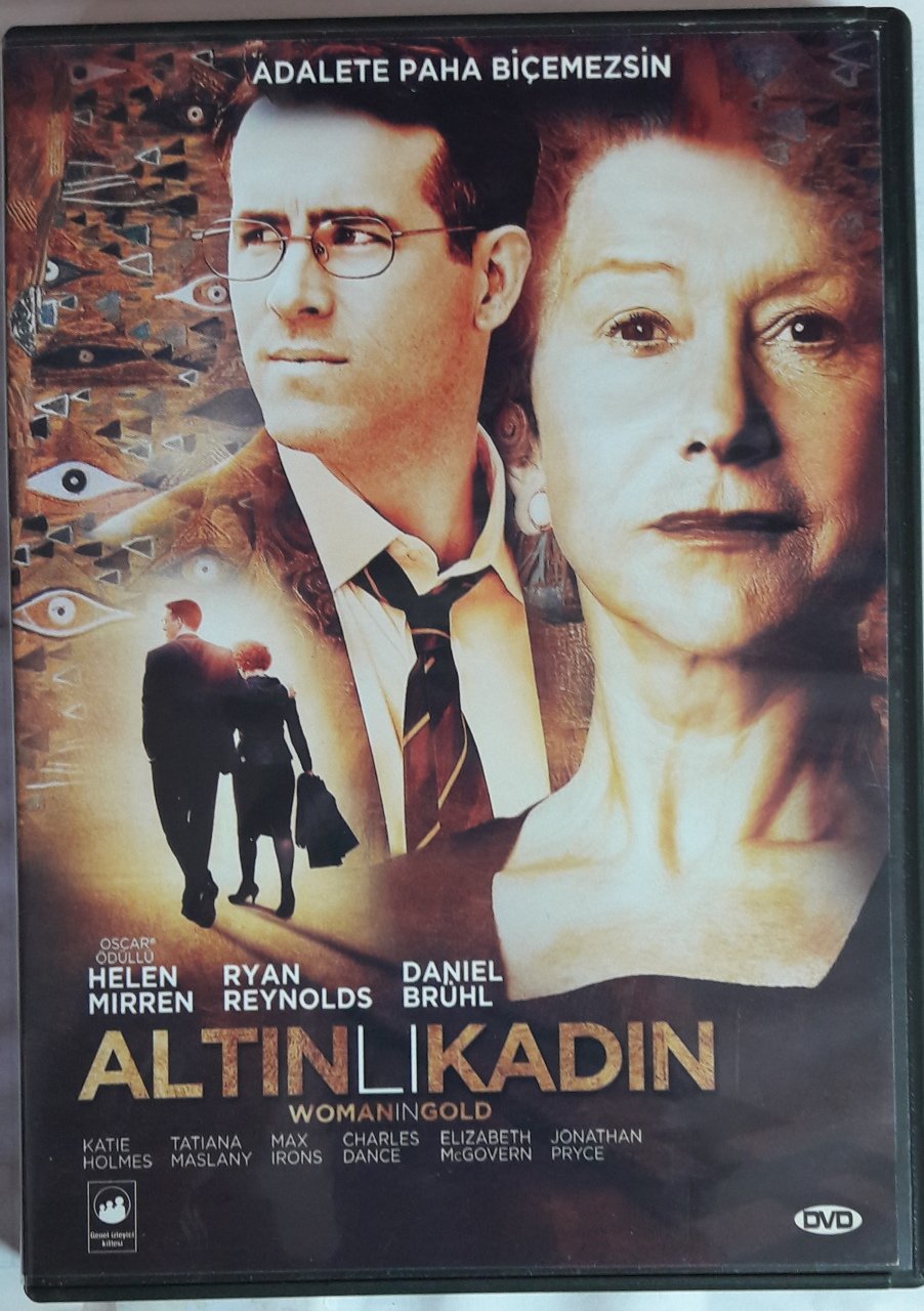 ALTINLI KADIN - WOMAN IN GOLD - HELEN MIRREN - RYAN REYNOLDS - DANIEL BRÜHL - KATIE HOLMES - DVD 2.EL