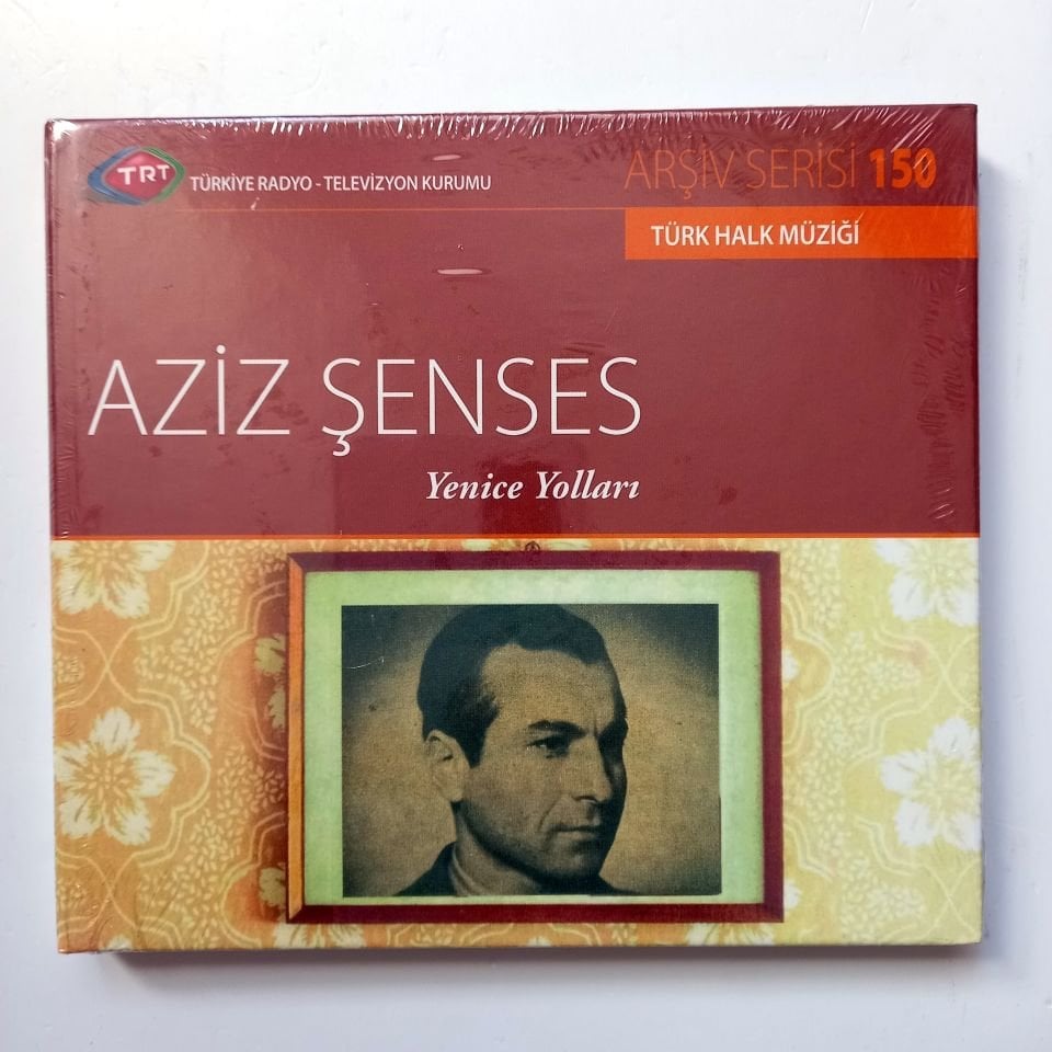AZİZ ŞENSES - YENİCE YOLLARI / TÜRK HALK MÜZİĞİ / TRT ARŞİV SERİSİ 150 - CD SIFIR