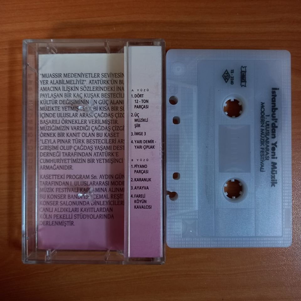 İSTANBUL'DAN YENİ MÜZİK / I. ULUSLARARASI MODERN MÜZİK FESTİVALİ (1993) - KASET 2.EL