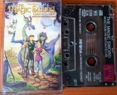 MAGIC SWORD - QUEST FOR CAMELOT SOUNDTRACK (1998) BALET CASSETTE MADE IN TURKEY ''USED''