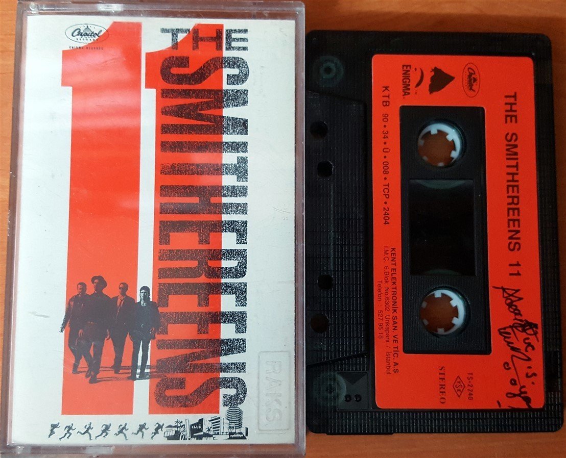 SMITHEREENS - 11 (1990) KENT CASSETTE MADE IN TURKEY ''USED'' PAPER LABEL