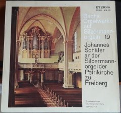 BACH ORGAN WORKS JOHANNES SCHAFER - PLAK 2.EL