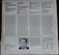 BACH ORGAN WORKS JOHANNES SCHAFER - PLAK 2.EL