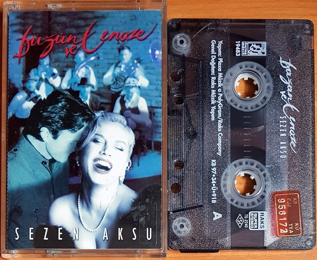 SEZEN AKSU - DÜĞÜN VE CENAZE (1997) - PLAZA MÜZİK KASET 2.EL