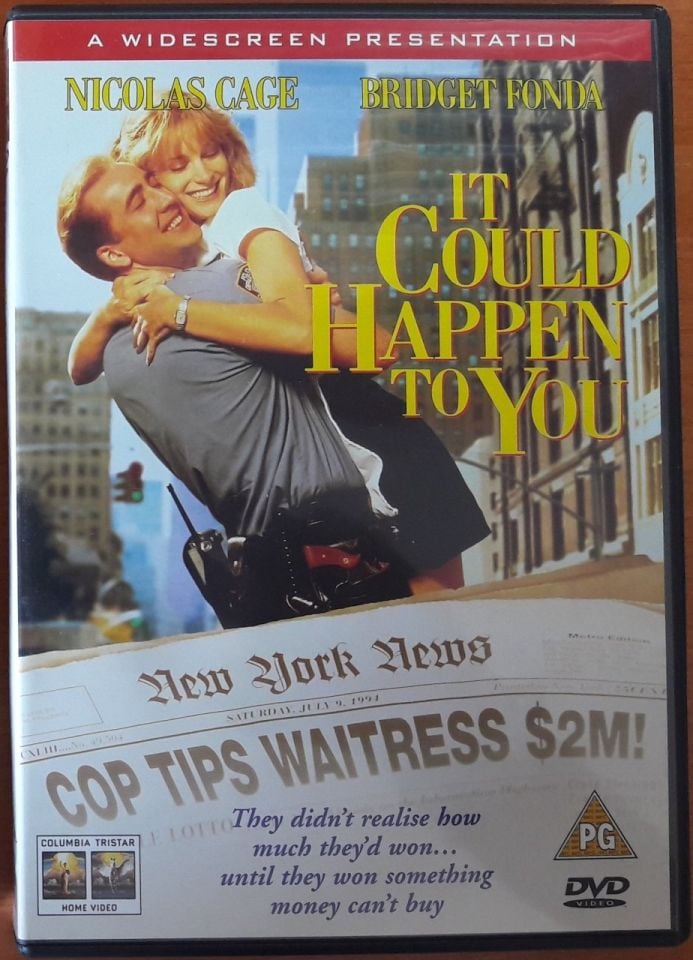 IT COULD HAPPEN TO YOU - NICOLAS CAGE - BRIDGET FONDA - DVD 2.EL