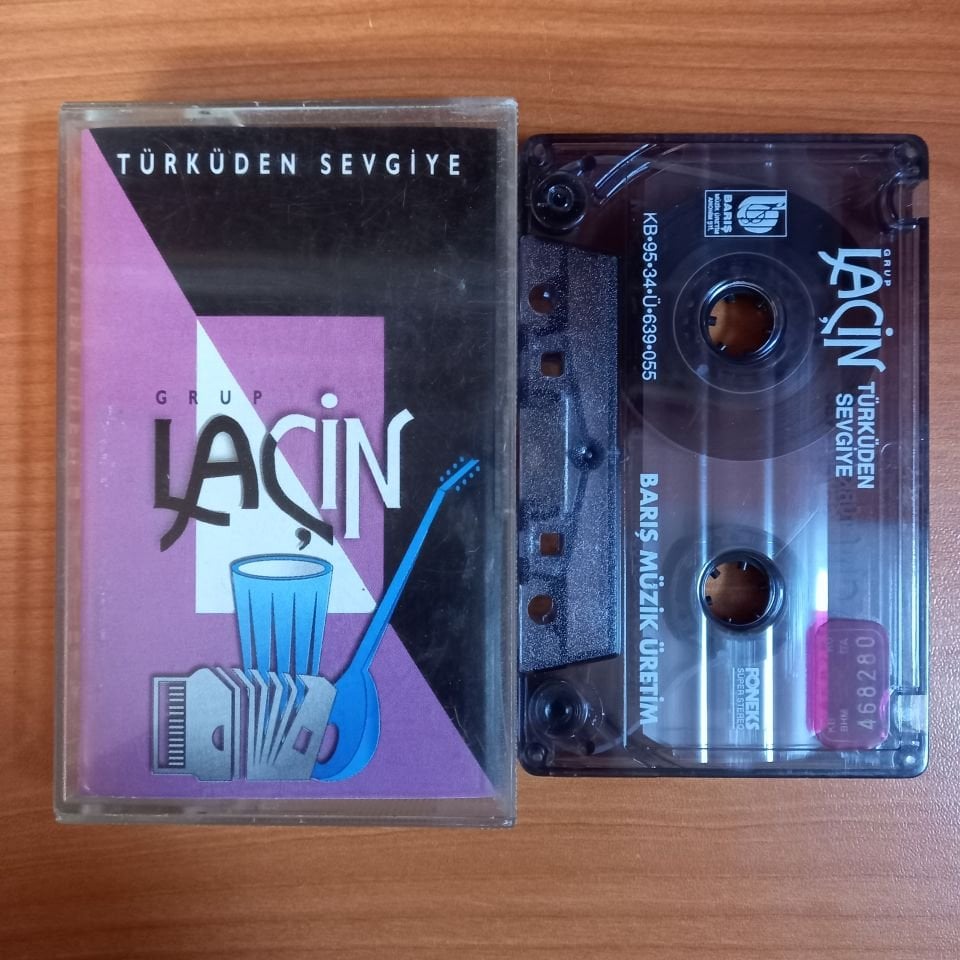 GRUP LAÇİN - TÜRKÜDEN SEVGİYE (1995) - KASET 2.EL