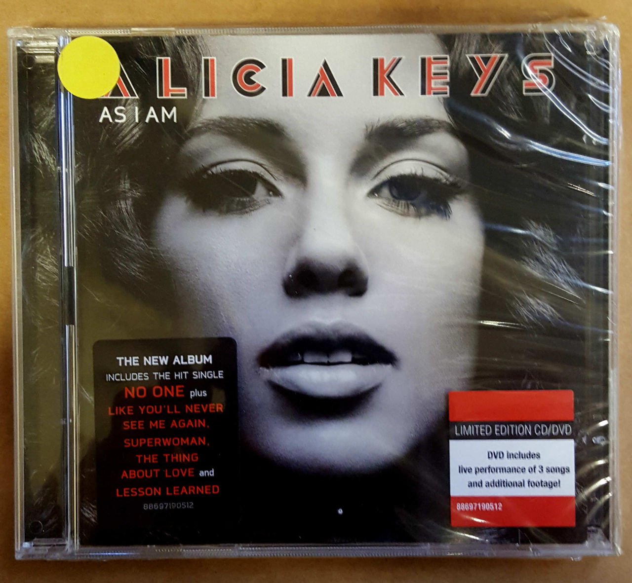 alicia-keys-as-i-am-cd-sifir