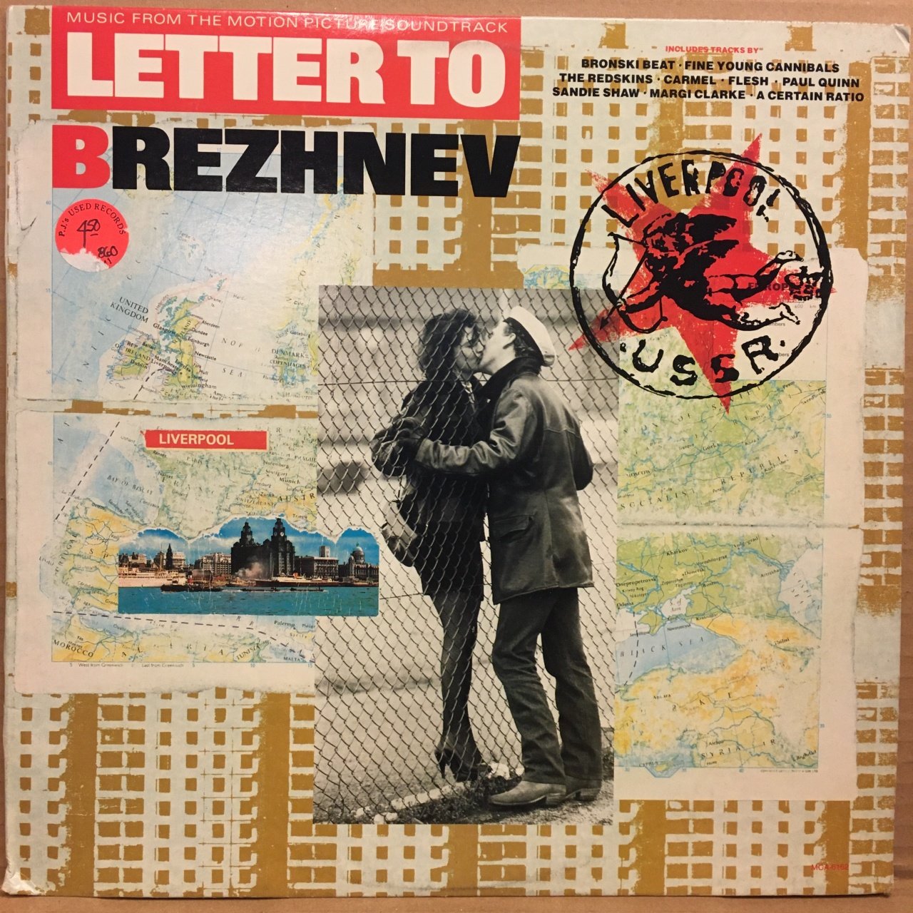 LETTER TO BREZHNEV SOUNDTRACK 1985 BRONSKIE BEAT A CERTAIN RADIO CARMEL.. 1985 2.EL PLAK
