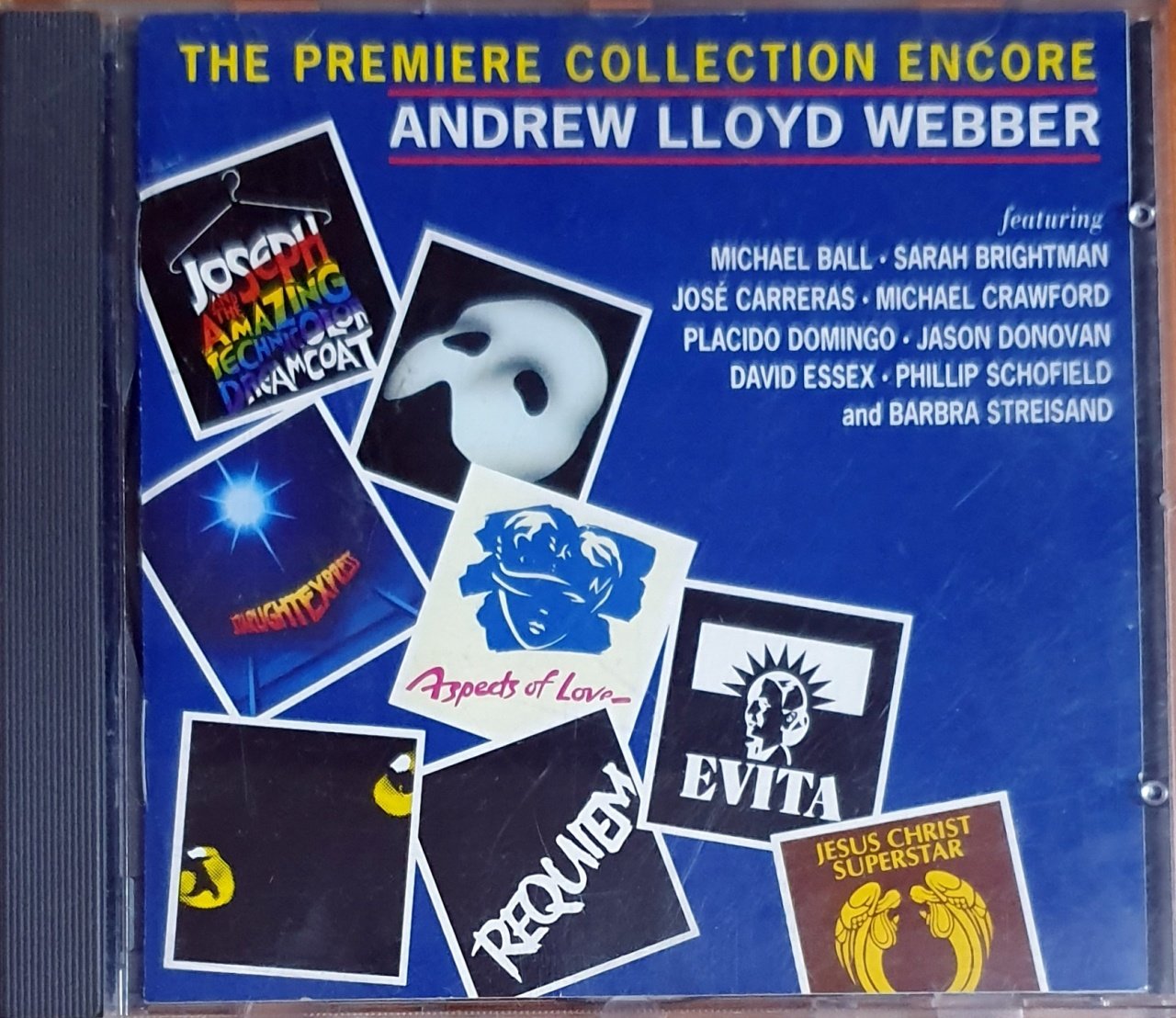 ANDREW LLOYD WEBBER - THE PREMIERE COLLECTION ENCORE (1992) - CD REALLY USEFUL RECORDS 2.EL