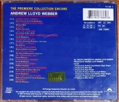 ANDREW LLOYD WEBBER - THE PREMIERE COLLECTION ENCORE (1992) - CD REALLY USEFUL RECORDS 2.EL