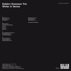 ESBJORN SVENSSON TRIO E.S.T - WINTER IN VENICE (1997) - 2LP 180GR 2020 EDITION ACT MUSIC SIFIR PLAK