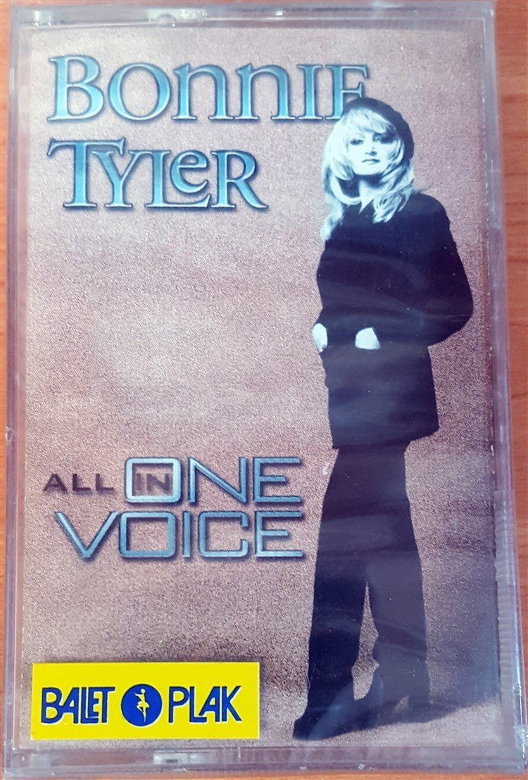 BONNIE TYLER - ALL IN ONE VOICE CASSETTE MADE IN GERMANY ''NEW''