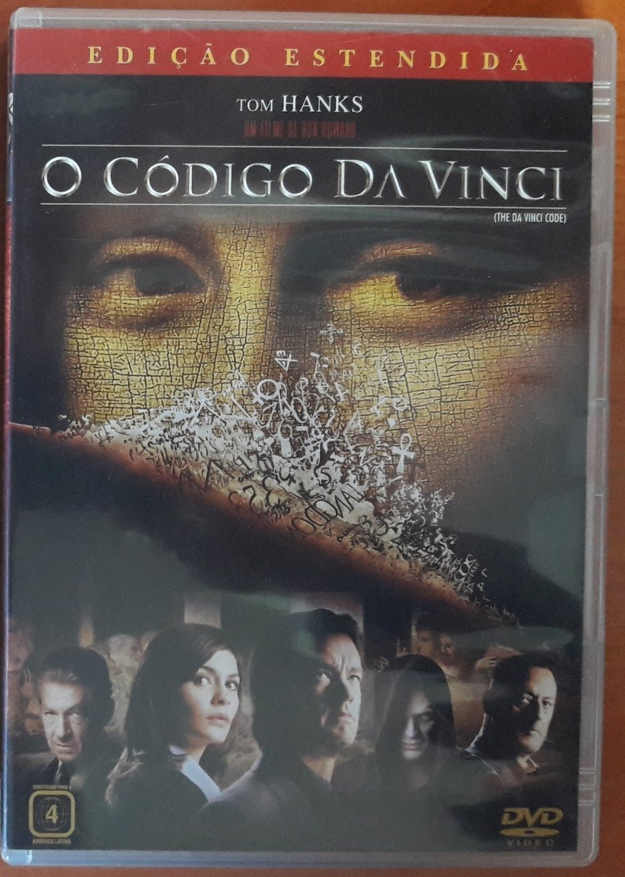 O CÓDIGO DA VINCI - The DA VINCI CODE - TOM HANKS - DVD 2.EL 4. BÖLGE TR ALTYAZI YOKTUR