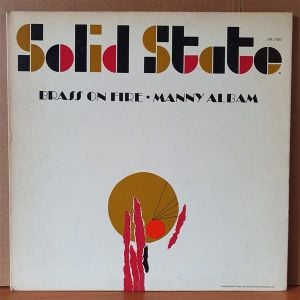 BRASS ON FIRE / MANNY ALBAM (1966) - LP 2.EL PLAK