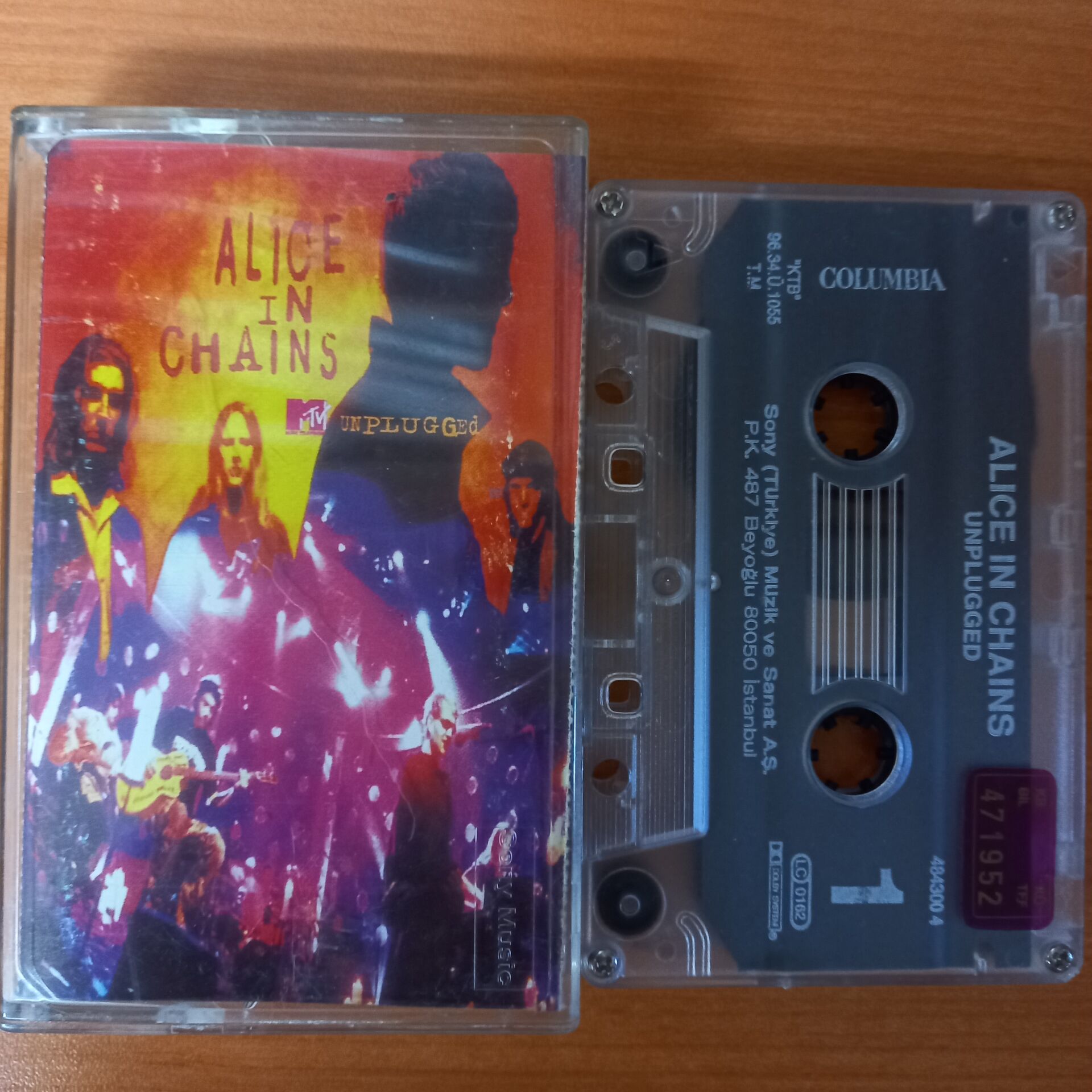 ALICE IN CHAINS - UNPLUGGED (1996) - KASET 2.EL