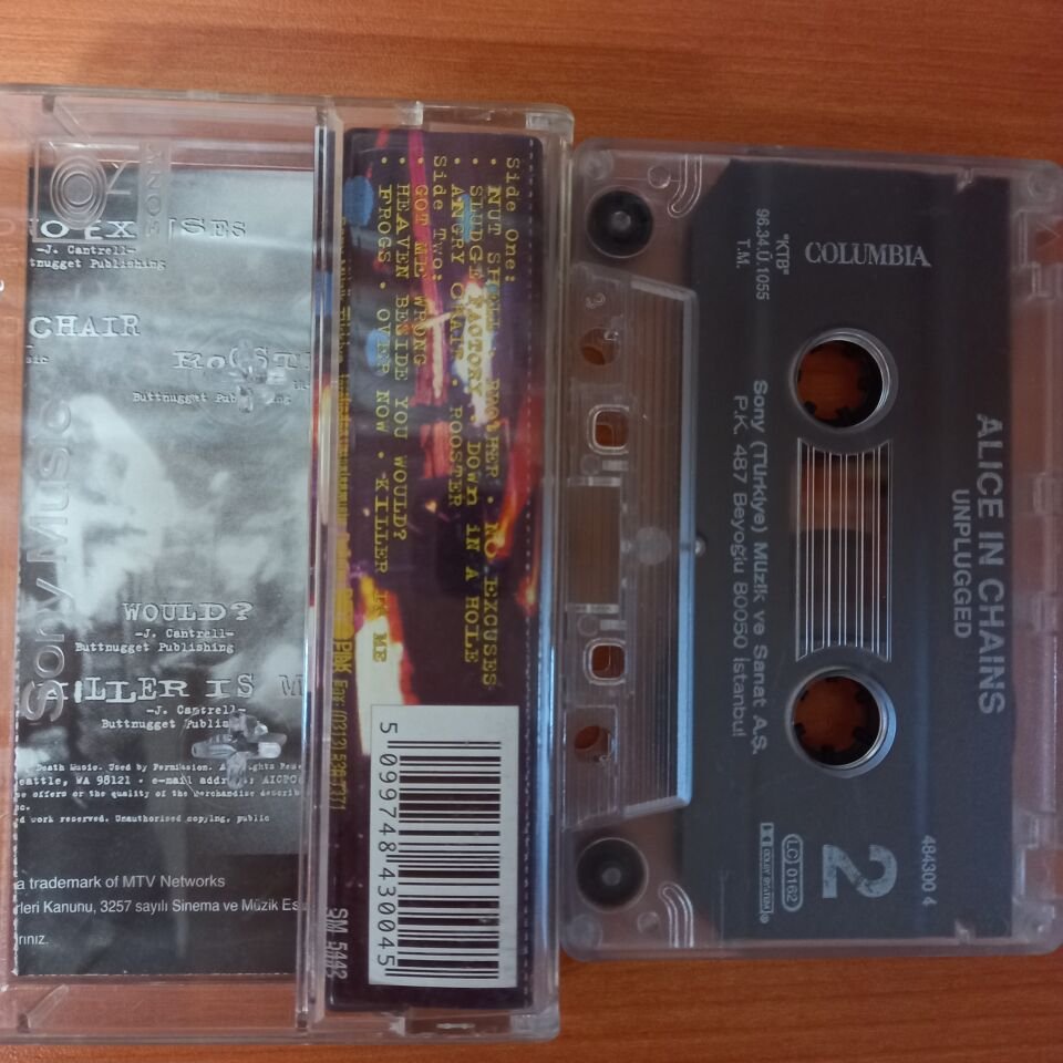ALICE IN CHAINS - UNPLUGGED (1996) - KASET 2.EL