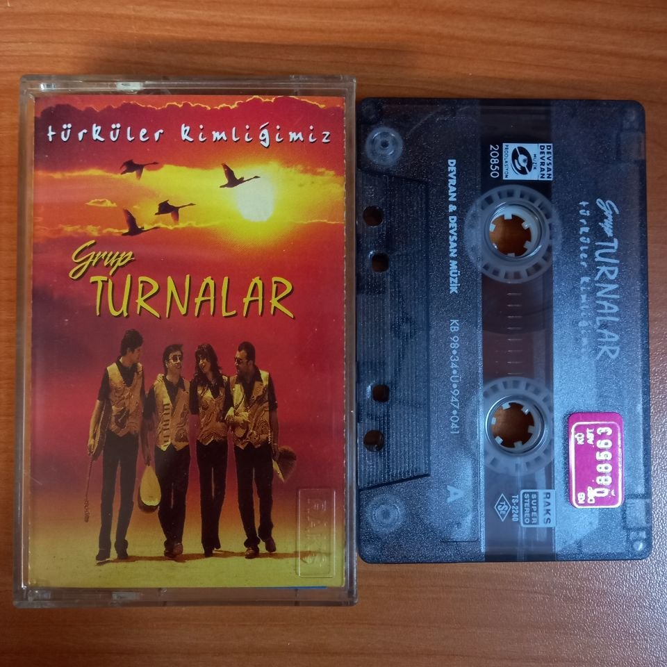 GRUP TURNALAR - TÜRKÜLER KİMLİĞİMİZ (1998) - KASET 2.EL