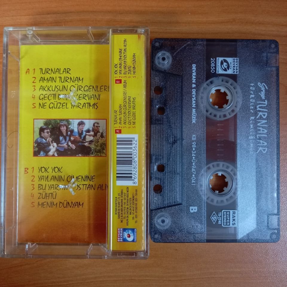 GRUP TURNALAR - TÜRKÜLER KİMLİĞİMİZ (1998) - KASET 2.EL