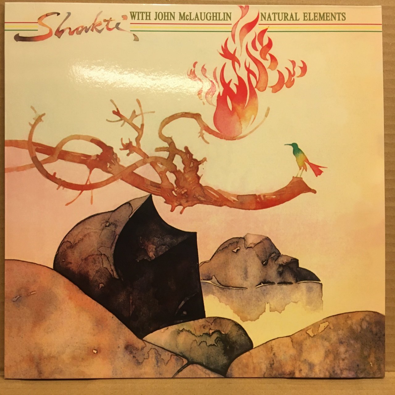 SHAKTI WITH JOHN MCLAUGHLIN - NATURAL ELEMENTS (1977) 2014 SPEAKERS CORNER REISSUE 2.EL PLAK