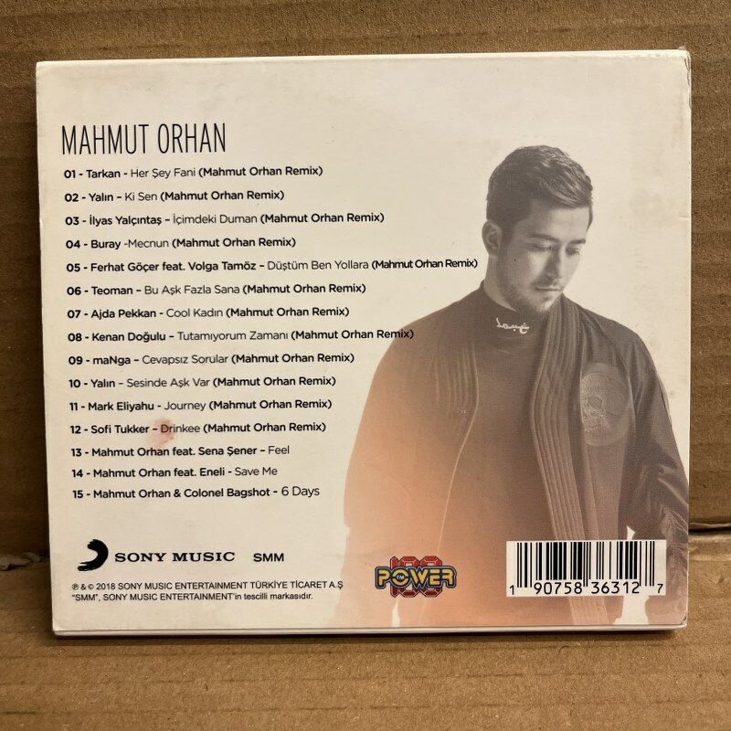MAHMUT ORHAN - ONE [TARKAN, YALIN, SOFI TUKKER, MARK ELIYAHU, MANGA, TEOMANİ, AJDA PEKKAN,..]  (2018) CD 2.EL