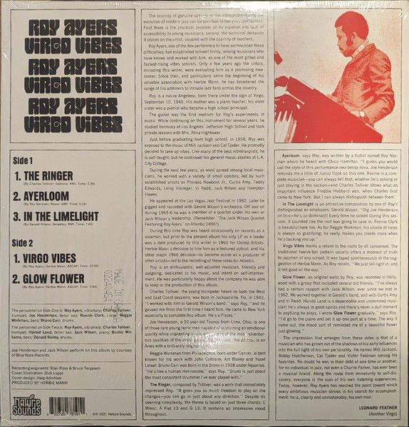 ROY AYERS – VIRGO VIBES (1967) - LP 2023 REISSUE SIFIR PLAK