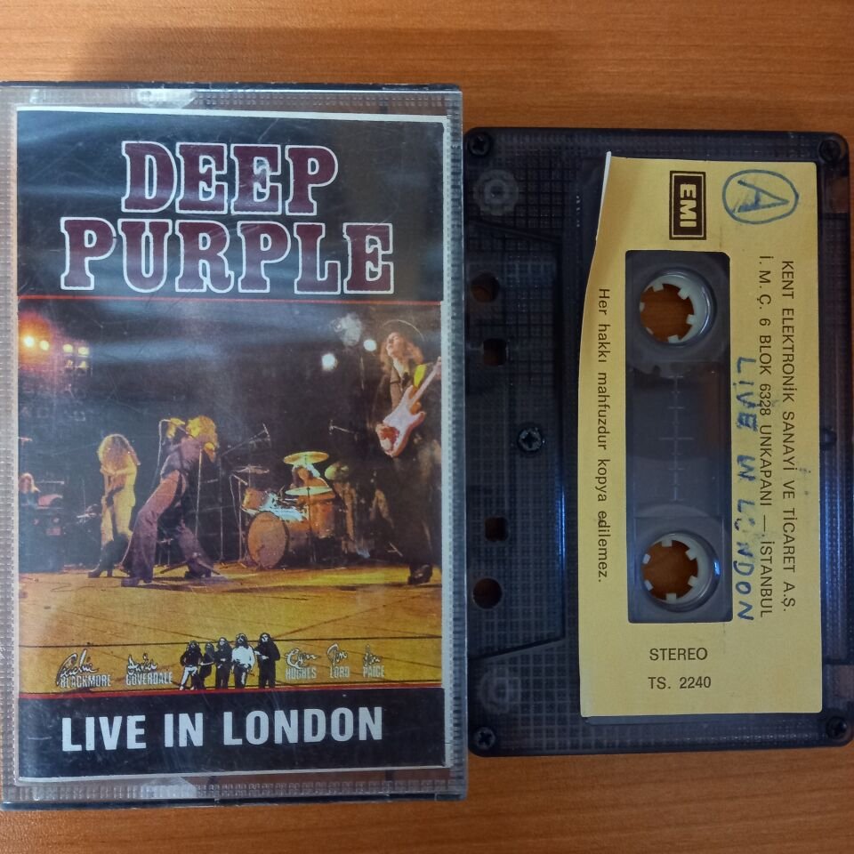 DEEP PURPLE - LIVE IN LONDON - KASET 2.EL