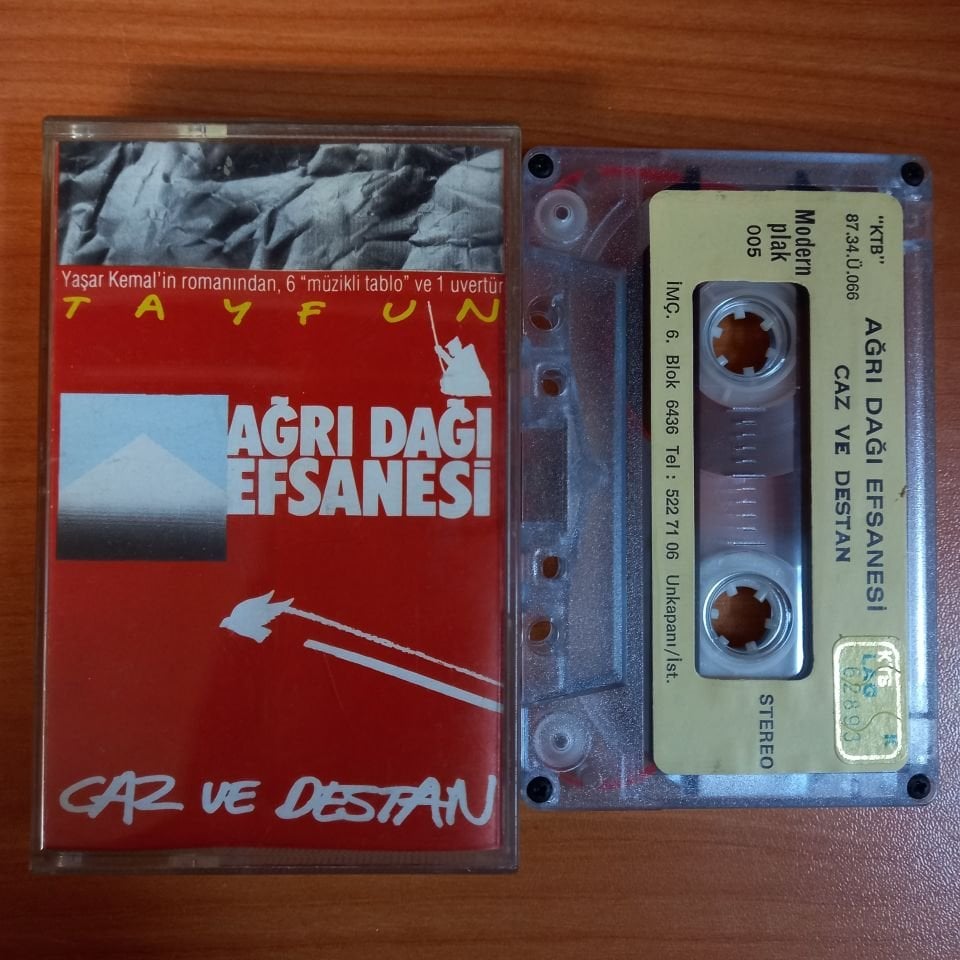 TAYFUN ERDEM / AĞRI DAĞI EFSANESI - CAZ VE DESTAN (1987) - KASET 2.EL