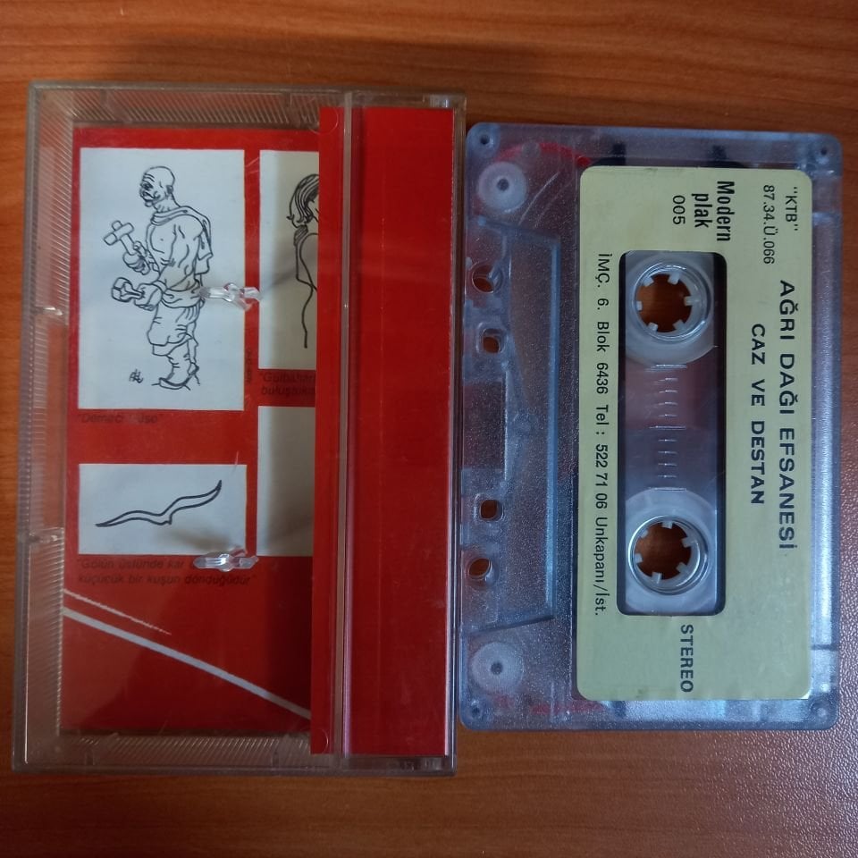 TAYFUN ERDEM / AĞRI DAĞI EFSANESI - CAZ VE DESTAN (1987) - KASET 2.EL