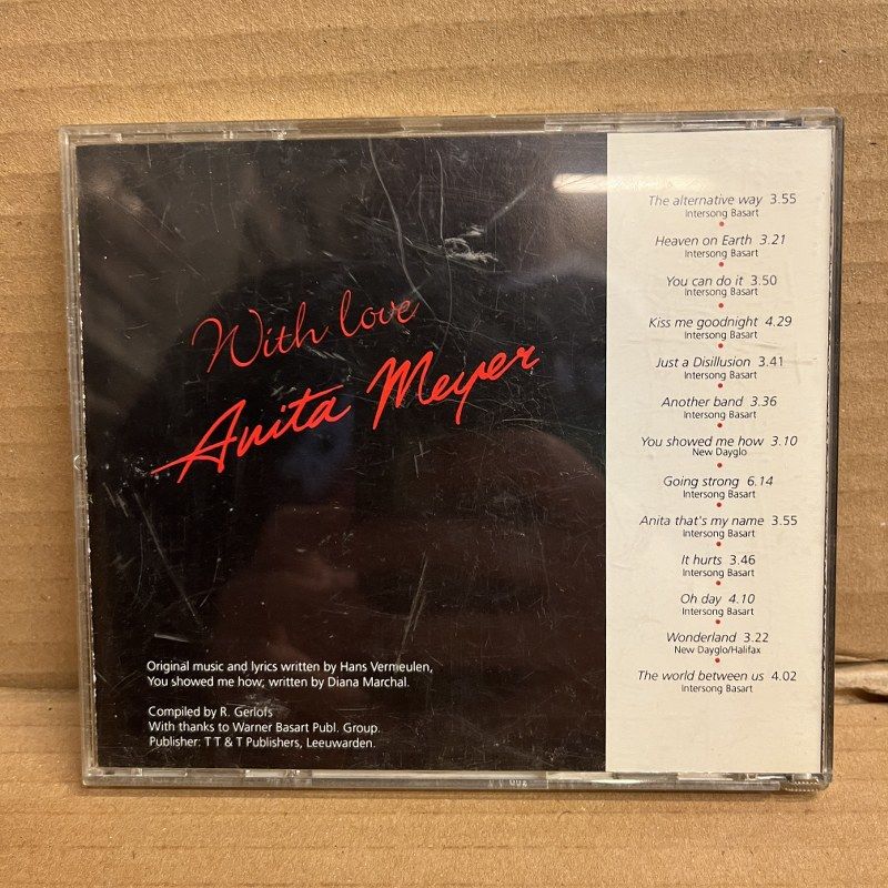 ANITA MEYER – MY FAVOURITE LOVE SONGS (1990) - CD 2.EL