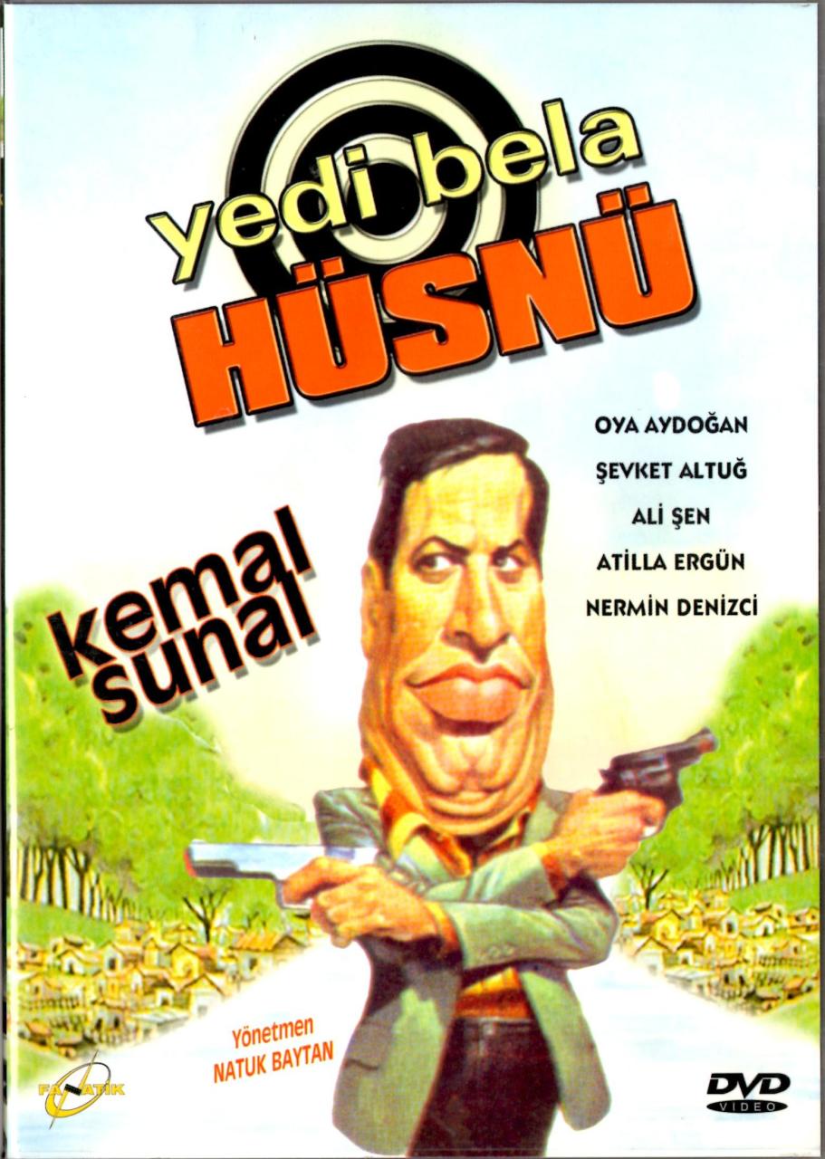 YEDİ BELA HÜSNÜ - KEMAL SUNAL - OYA AYDOĞAN - ŞEVKET ALTUĞ - NATUK BAYTAN - DVD 2.EL