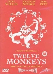 TWELVE MONKEYS - TERRY GILLAM - BRUCE WILLIS - DVD AMBALAJINDA SIFIR - TÜRKÇE ALTYAZI YOKTUR