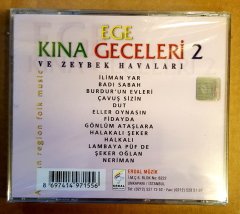 EGE KINA GECELERİ VE ZEYBEK HAVALARI VOL2 CD SFR